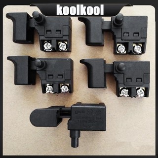 Kool 250v 6a máy khoan điện công tắc máy khoan điện điều khiển tốc độ kích hoạt nút công tắc điện kích hoạt nút công tắc pow