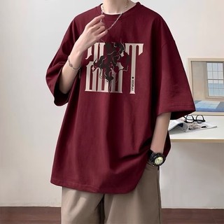 Áo thun ngắn tay dáng rộng cặp đôi Hàn Quốc mới nguyên bản Áo nam nữ thời trang