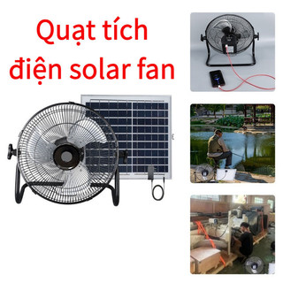 Quạt tích điện solar fan Quạt năng lượng mặt trời quạt tích điện mặt trời quạt solar fan