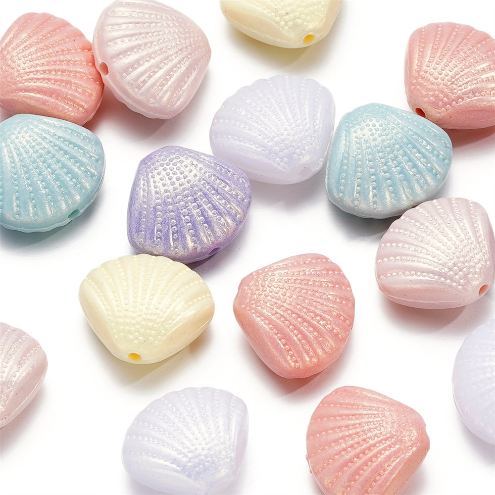 St. kunkka 10-20 Chiếc Acrylic Baker Hạt Aurora Nhiều Màu Sắc Giả Baker Hạt Cho DIY Vòng Tay Vòng Cổ Làm