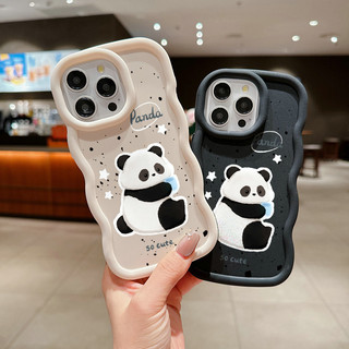 Vỏ sóng mờ màu Macaron cho iPhone 15 14 13 12 11 Pro X XR Xs Max 7 8 6 6S Plus Vỏ silicon mềm linh hoạt hoạt hình dễ thương | Cx F041