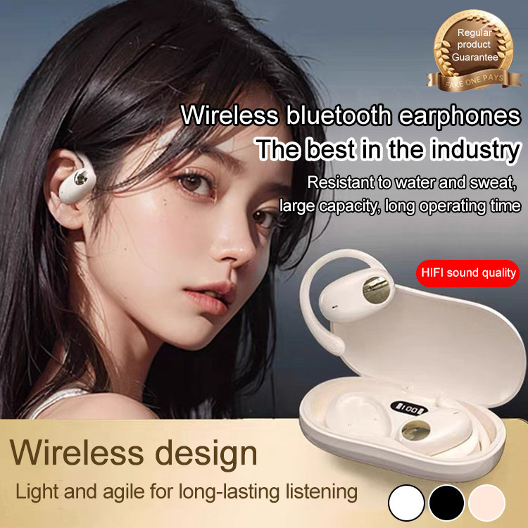 Tai nghe Bluetooth thể thao có móc tai chờ siêu dài / 180° Tai nghe Bluetooth xoay Ows / Tai nghe Bl