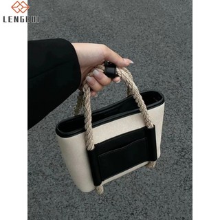 Forever LENGRUI Túi xô canvas thiết kế thích hợp mới
