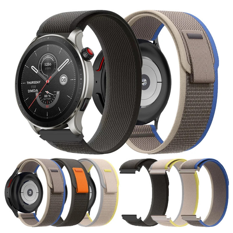 Dây đeo nylon thoáng khí cho Zeblaze Vibe 7/Pro/Lite/Stratos 2/Btalk 3/2 Lite/Beyond 2 Vòng đeo tay 