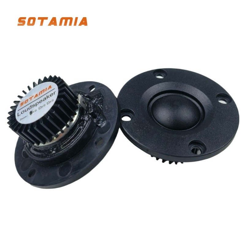 Sotamia 2 Chiếc 2 Inch Tweeter Loa Âm Thanh 52mm 4 Ohm 20W Phim Lụa Treble Driver DIY Loa Bluetooth 