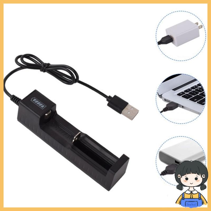 USB Universal  Charging Adapter for 4.2V 18650 18490 Li-ion Batteries