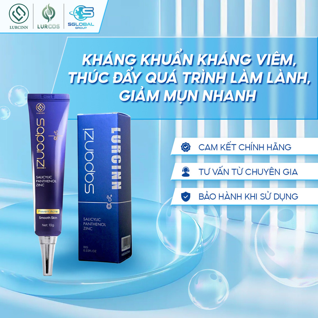 Serum Lurcinn Sapanzi Prevent Acne Chăm Sóc Da Dầu Mụn 10ml
