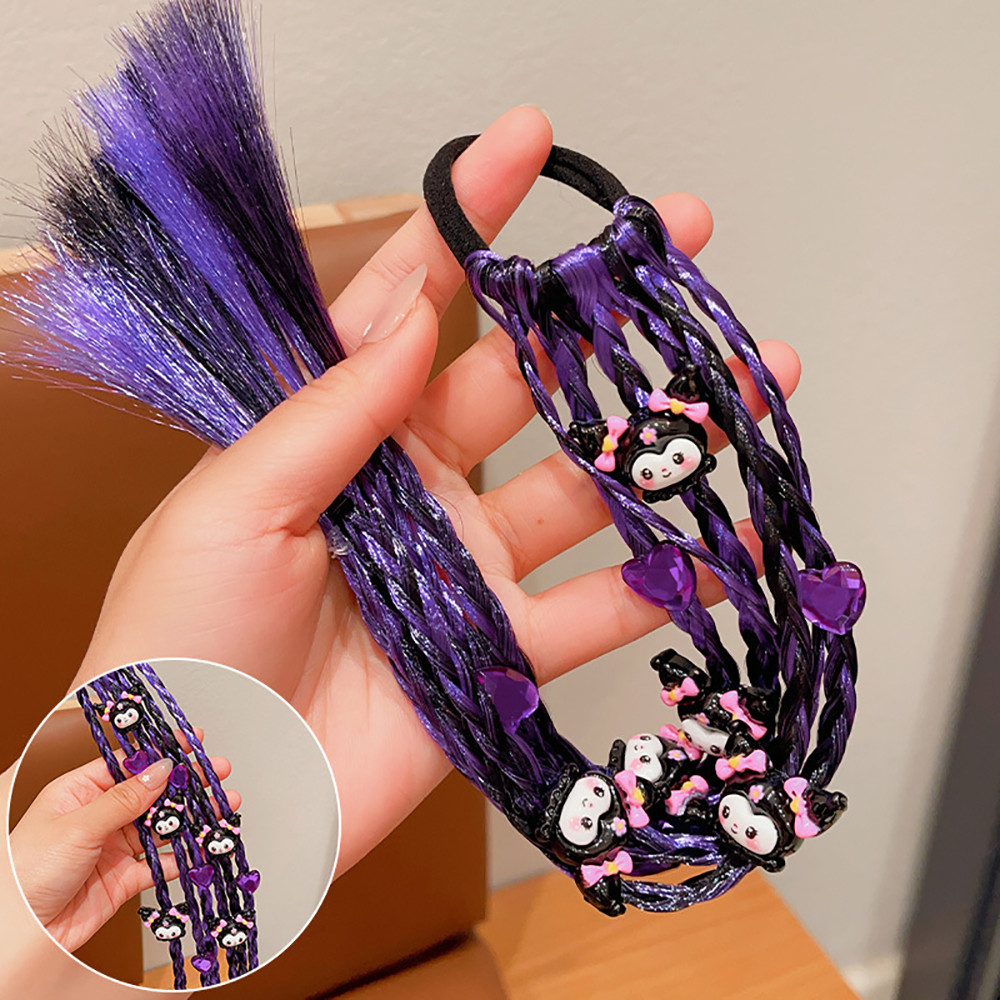 Children's Hair Accessories Kulomi Children's Hair Circle Bow Love Cute Baby Hair Accessories