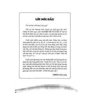 Sách Luyện Từ Và Câu 2 (Theo Chương Trình Tiểu Học Mới)