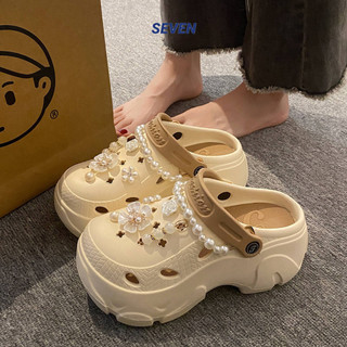 SEVEN  Dép cross dép sandal nữ dép bánh mì nữ  Tinh tế Lịch lãm Thoáng khí Phóng khoáng FBT2440L9G 15Z240412