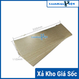 Giấy Mica Mềm Cách Nhiệt Chịu Nhiệt Độ Cao 1000 Độ C 330x110x0.15mm
