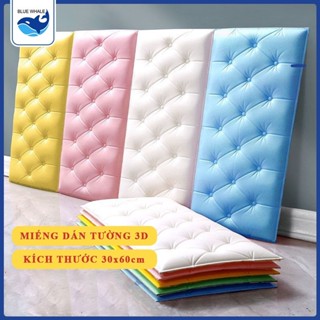 Thảm Xốp Dán Tường 3D Mềm Mại Chống Va Đập An Toàn Cho Bé Kích Thước 30x60cm