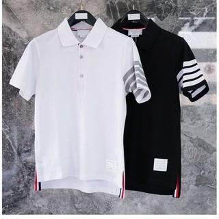 Áo thun nam nữ tay ngắn TB, áo polo cotton