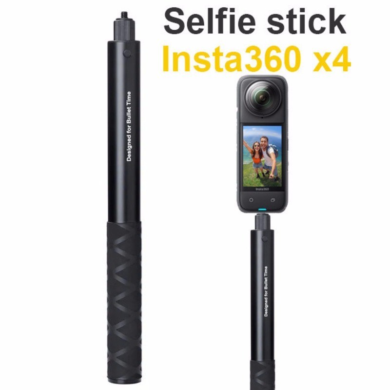 Gậy selfie vô hình cho Insta360 X4 Air X3 Selfie Stick Bullet Time Bundle Handle cho Insta360 X4 Air
