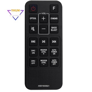Thay thế akb74935621 điều khiển từ xa cho thanh âm thanh từ xa