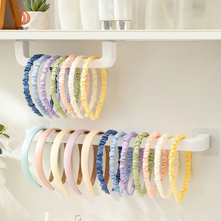 (Ygd) Giá lưu trữ dây buộc tóc gia đình, không đục lỗ al Hook, Giá lưu trữ liền mạch ký túc xá