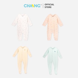 Chaang SS2024 Bộ body dài tay sơ sinh Olympia Chaang