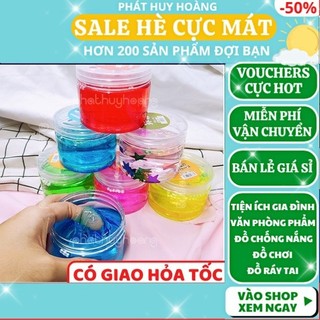 Slime hủ to ✅ FREESHIP 🚛 Có video thật 🎥 Slime hủ to an toàn nhân kim tuyến cực đẹp 180ml - Phát Huy Hoàng