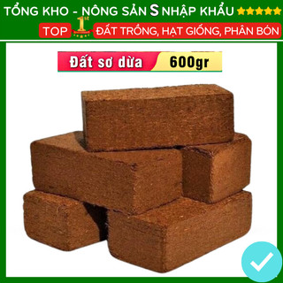  Combo 5 Đất Trồng Cây Viên Nén Xơ Dừa Hữu Cơ + Tặng kèm 5 viên ươm sơ dừa ươm ủ hạt giống 