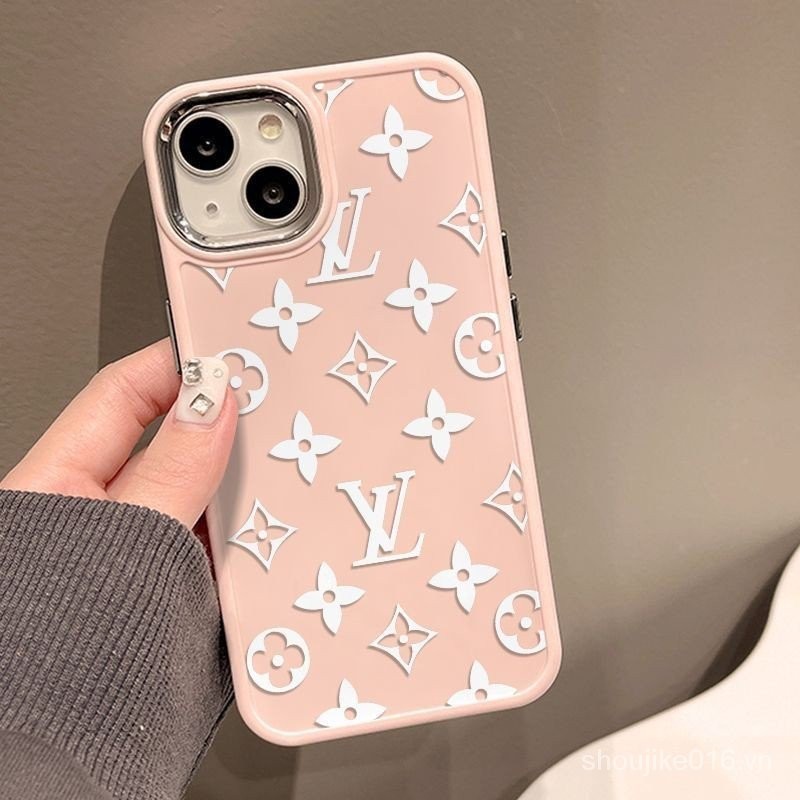 Logo Hoa Nhỏ Thương Hiệu Lớn Thích Hợp Cho Apple 15 14 Vỏ Điện Thoại Mềm iPhone13 12 11promax Chống 