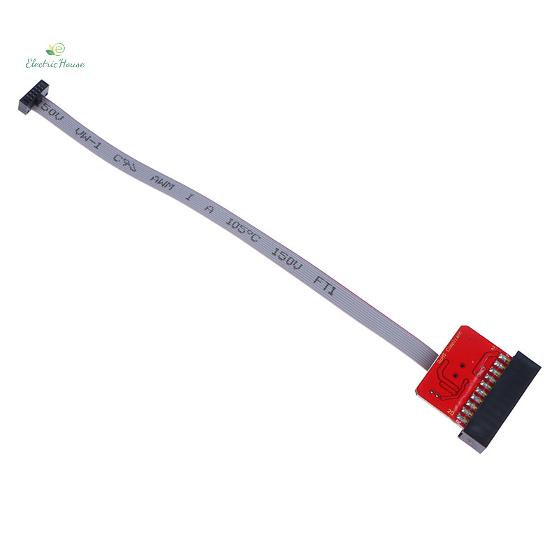 [Nhà điện] Bảng điều hợp J-LINK / v9 v8 ARM-JTAG-20-10 2.54mm PIN 0.1 1.27mm Jlink mới