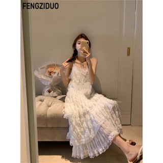 FENGZIDUO váy Đầm váy nữ body đầm INS Korean Comfortable Stylish WLQ2450P8S 20Z240516