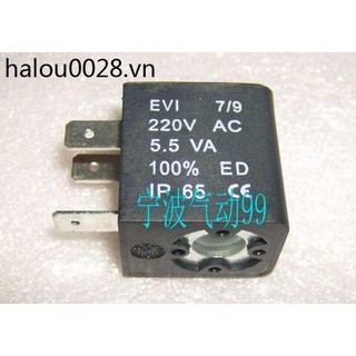 Cuộn dây van điện từ evi7 / 9 220vac 5.5va 25ma cuộn dây khẩu độ 9mm cao 29,5mm