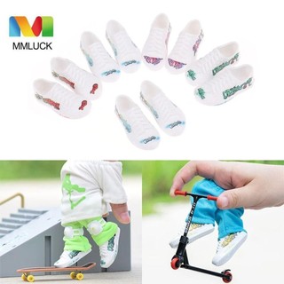 Giày Ngón Tay Mini MMLUCK, Giày Đồ Chơi Ngón Tay Giày Ván Trượt Mini, Mới Lạ Nhựa Cao Cấp Tập Ngón Tay Giày Thể Thao Ngón Tay Quà Tặng Trẻ Em