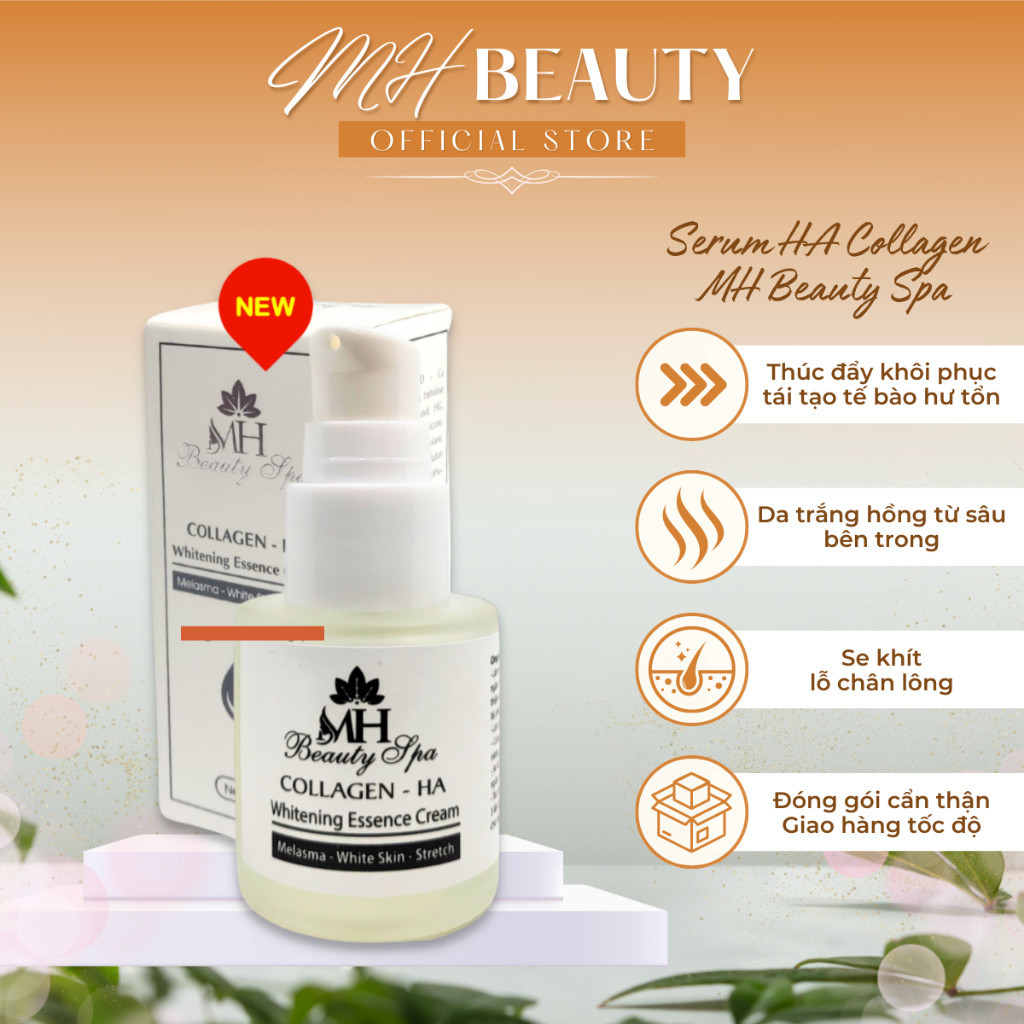 m1Serum nhả nám HA Collagen MH Beauty Spa 💥 CHÍNH HÃNG 💥 Sản phẩm mờ tận gốc nám tàn nhang, cải thiệ
