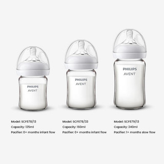 Bình thủy tinh Philips Avent cỡ lớn