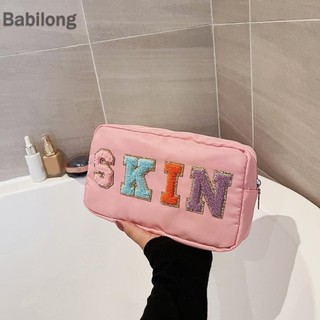  Túi Đựng Mỹ Phẩm Nữ Miếng Dán Chữ Di Động Vệ Sinh Du Lịch Hộp Đựng Trang Điểm