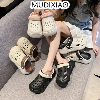 MUDIXIAO dép cross dép bánh mì nữ  Điều chỉnh được Đa dụng Phong cách Năng động FBT2440AQY 21Z240525