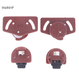 Welnhf 4 Cặp Tủ Quần Áo Con Lăn Cửa Trượt Bánh Răng Bảng Điều Khiển Trong Nhà Bộ Đồ Nội Thất Cửa Trượt Con Lăn Bộ Tủ ABS Bánh Xe HYUNDAI