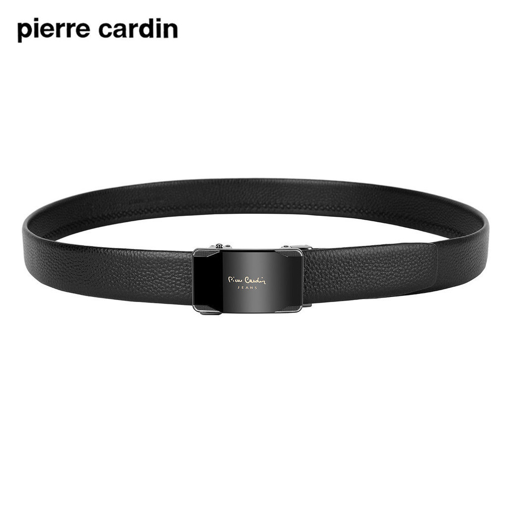 Thắt lưng nam cao cấp Pierre Cardin J2A826Z-711127A3 chính hãng, dây nịt nam khoá tự động da bò thật sang trọng
