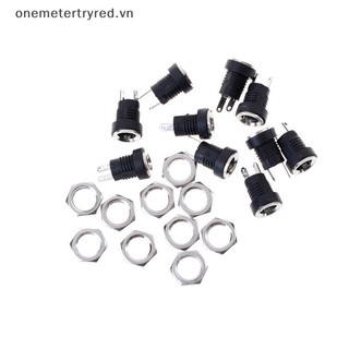 Metertryred 10 cái dc-022b nguồn jack ổ cắm nữ bảng điều khiển gắn kết nối 5.5 * 2.1mm vn