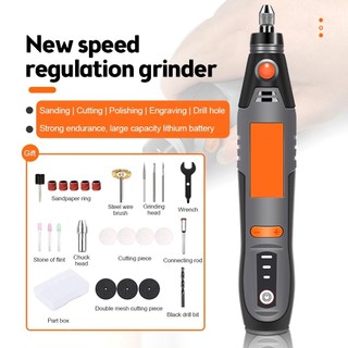Gaqqee 21000rpm máy khoan điện máy khắc bút mini dụng cụ quay máy mài