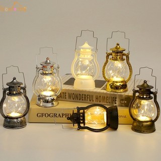 1pc Phong Cách Retro Đèn Ngủ Di Động Đèn Lồng Cầm Tay LED Lều Di Động Chiếu Sáng Ban Đêm Khẩn Cấp Chiếu Sáng Ngoài Trời Thiết Bị Cắm Trại