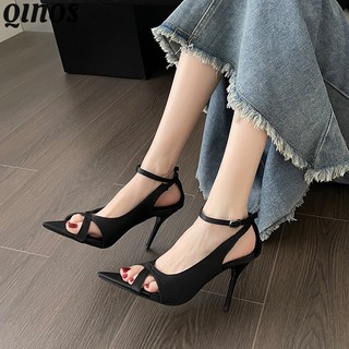 Giày cao gót gợi cảm kiểu Pháp, dép nhọn gót mỏng, giày cao gót