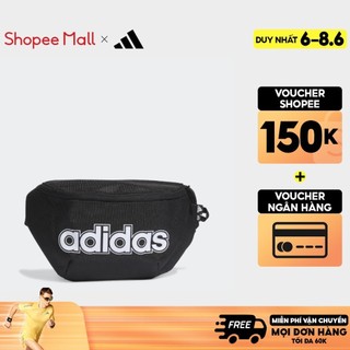 adidas Phong cách sống Túi Đeo hông Classic Foundation Unisex Đen HT4777