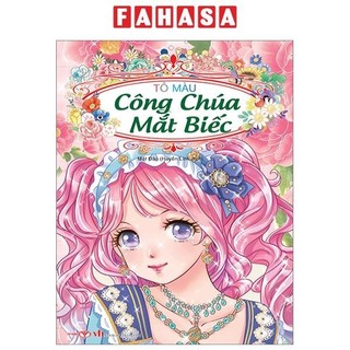 Sách tô màu - công chúa mắt biếc