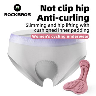 [Fulfilled by Shopee]Rockbros Nữ Đi Xe Đạp Quần Lót Đóng Lắp MTB Xe Đạp Đường Bộ SpinBike Quần Đi Xe Đạp Nữ Đi Xe Đạp Quần Áo Quần