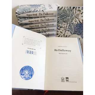 Sách Bà Dalloway (bản giới hạn S001-S500) - Virginia Woolf