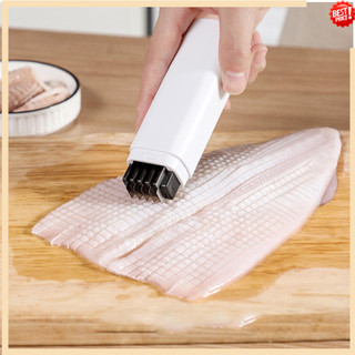 Dụng cụ cắt mực hải sản đa chức năng Máy thái lát thủ công Dụng cụ cắt nhà bếp bằng thép không gỉ