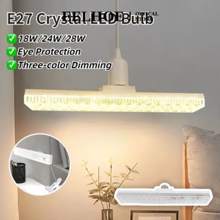 Bóng Đèn Led Thanh EELHOE Siêu Sáng E27 Đèn Ốp Trần Miệng Vít Trang Chủ Đèn Pha Lê Thanh Dài Điều Chỉnh Độ Sáng Ba Màu Cao Cấp miiki_vn