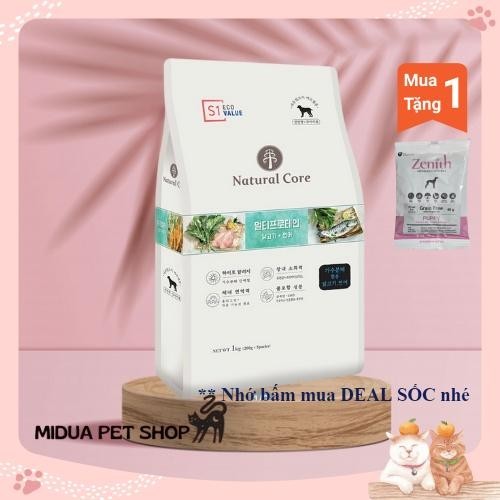 1kg Thức ăn đa đạm cho chó NATURAL CORE S1