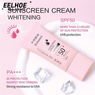 Kem chống nắng helumei spf 50 kem chống nắng uv clear skin kem chống nắng ban đầu làm trắng da toàn thân kem chống nắng kem chống nắng 50ml