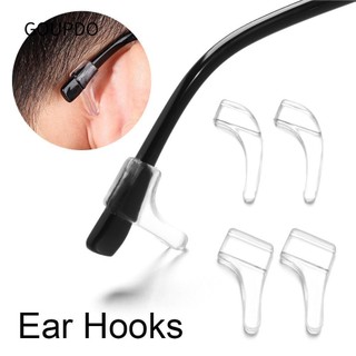 Goupdo 10 Cặp Móc Tai Kẹp Giá Đỡ Kính Mắt Phụ Kiện Kính Trong Suốt