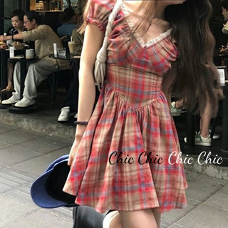 Chic váy Đầm váy nữ body đầm Dễ thương Casual INS Stylish WLQ2460NSW 26Z240627