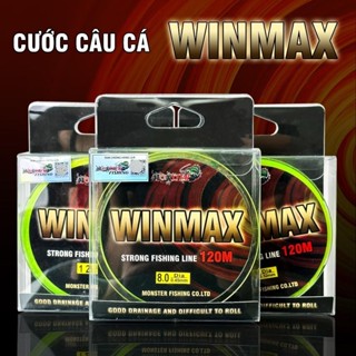 Dây cước câu cá MONSTER WINMAX 120 mét chất lượng tốt,nguyên liệu nhập khẩu từ Nhật Bản