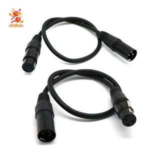 Simhoa 5Pin Nữ Đến 3Pin Nam + 5Pin Nam Đến 3Pin Nữ XLR Xoay Cáp